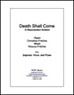 Death Shall Come Vocal Solo & Collections sheet music cover